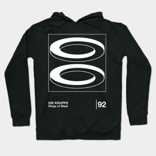 Die Krupps / Minimalist Graphic Fan Artwork Design Hoodie